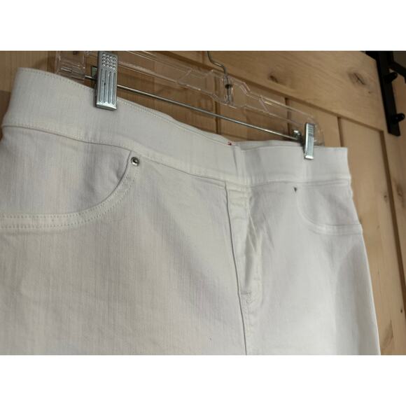 SPANX Cream Skinny Pants - Picture 5 of 14